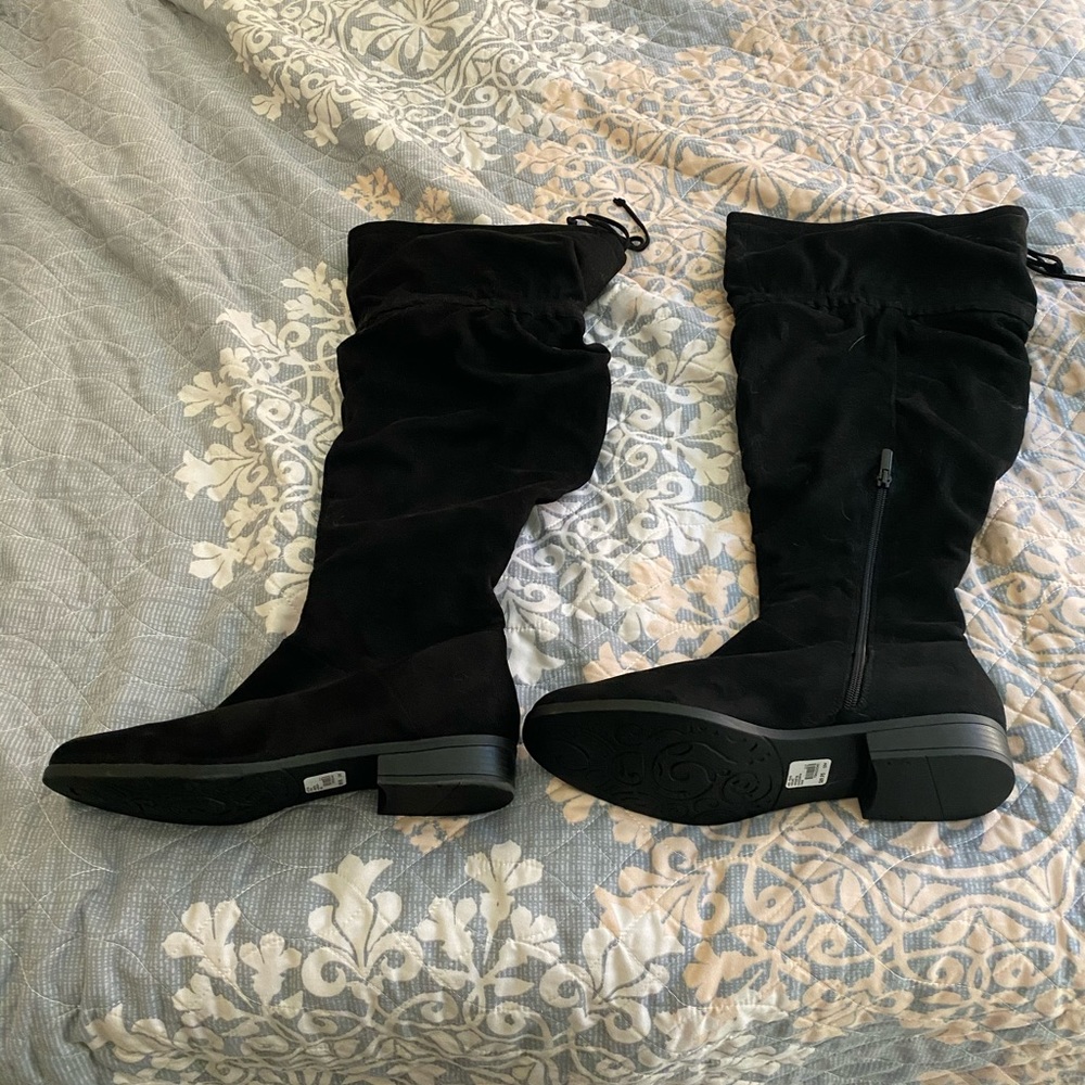 Lane Bryant knee boots